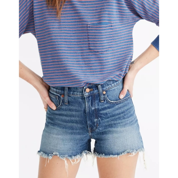 Madewell The Perfect Jean Short - Picture 3 of 7